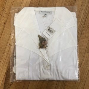 ANNE FONTAINE Keliste Double Collar 3/4 Sleeve 36